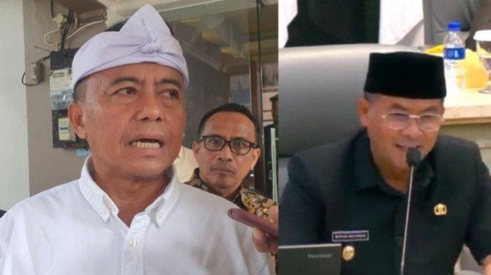 KONFLIK WAGUB VS SEKDA - Sekretaris Daerah Jawa Barat Herman Suryaman (kiri) dan Wakil Gubernur Jawa Barat Erwan Setiawan (kanan). Wakil Gubernur Jabar, Erwan Setiawan secara terbuka mengakui terjadi keretakan hubungan dengan Sekretaris Daerah (Sekda) Jabar, Herman Suryatman.
