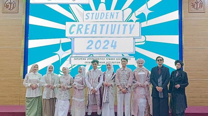 Kegiatan Student Creativity Tahun 2024 di Kampus Unisba, Kamis (11/1/2024). Ajang ini untuk meningkatkan serta mengembangkan kreativitas dan rasa percaya diri mahasiswa serta memberikan pelatihan kepada mahasiswa agar dapat menjadi seorang wirausaha yang terampil di era digital.