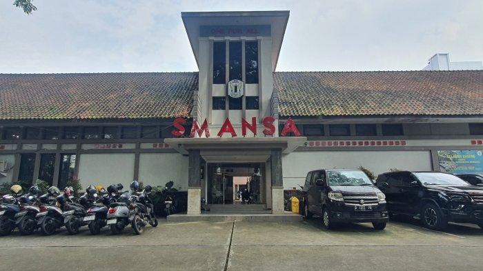 SUASANA SMAN 1 Suasana SMAN 1 Bandung, Jalan Ir H Juanda, Kota Bandung, Senin (28/4/2025).