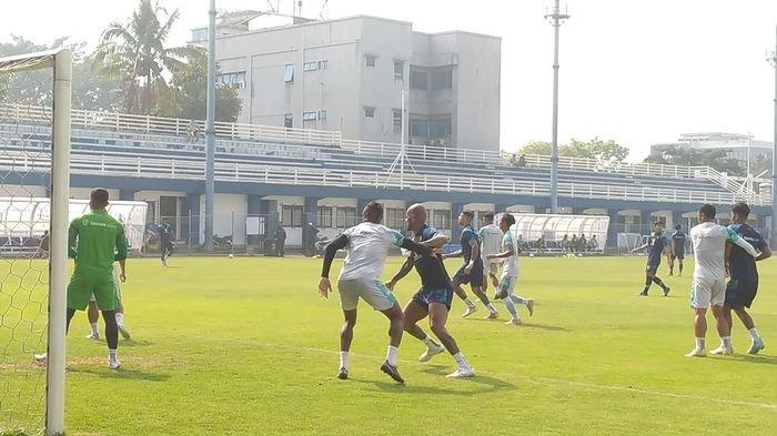 Suasana gim internal Persib Bandung Stadion Persib, Sabtu (9/9/2023).