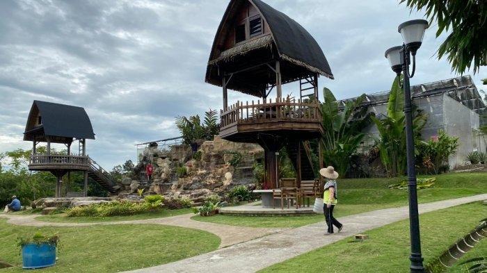 Fasilitas pendukung di Taman Pemancingan Poyotomo Bintan, Provinsi Kepri.