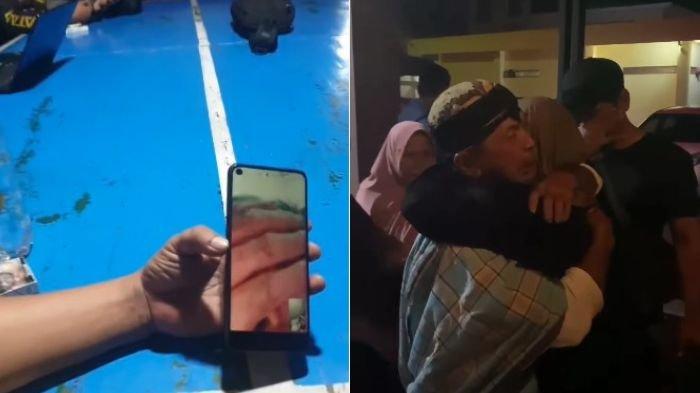 Tangis ayah perempuan yang hilang di Subang pecah ketika mengetahui putrinya sudah ditemukan di Brebes, Jawa Tengah.