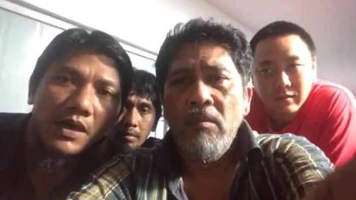Tangkapan layar 4 WNI meminta tolong ke Presiden Prabowo Subianto karena disekap hingga disiksa di negara Myanmar