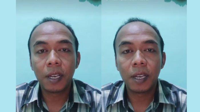 Tangkapan layar video Robertus yang menceritakan tentang pertemuannya kembali dengan ayahnya di Cirebon setelah 31 tahun berpisah berkat sosok anggota polisi./ Sumber: https://www.instagram.com/reel/DCfqHinSIXe/?igsh=MWVvYWd3aWFmYnhlNQ==