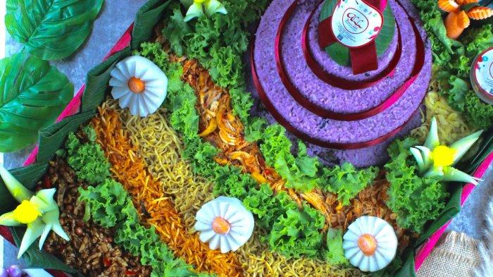 Uniknya Tumpeng Ungu dan Kebuli dari Dapur All, Bisa untuk Hantaran ...