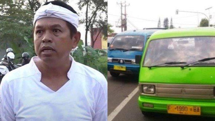 UANG KOMPENSASI DISUNAT - Menghindari terjadinya pemotongan uang kompensasi sopir angkot di jalur Puncak Bogor, Dedi Mulyadi kedepannya akan mengubah konsep pemberian.