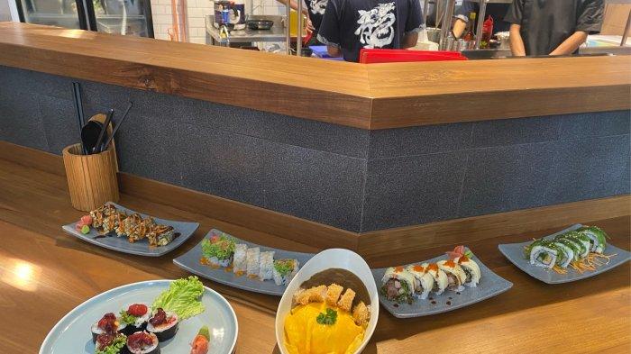 ragam aneka sushi di Ramen Ryu