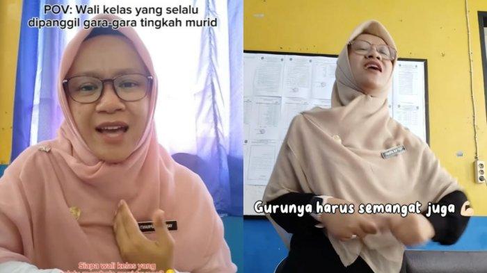 Viral, Ibu Guru di Banjar Curhat Tingkah Muridnya dengan Nyanyi Lagu ...