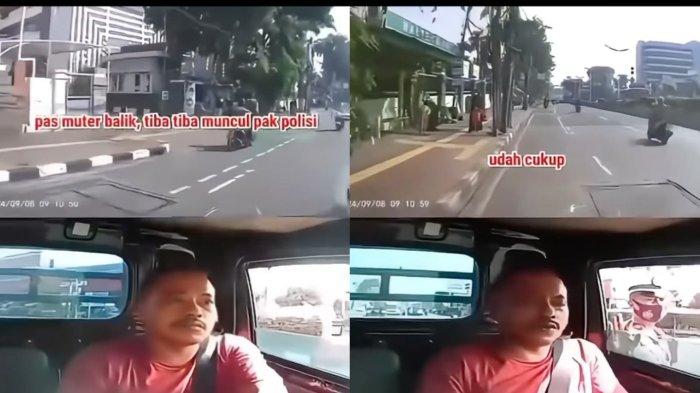 Sopir pikap disetop polisi gara-gara putar balik, langsung bebas saat beri uang Rp50 ribu