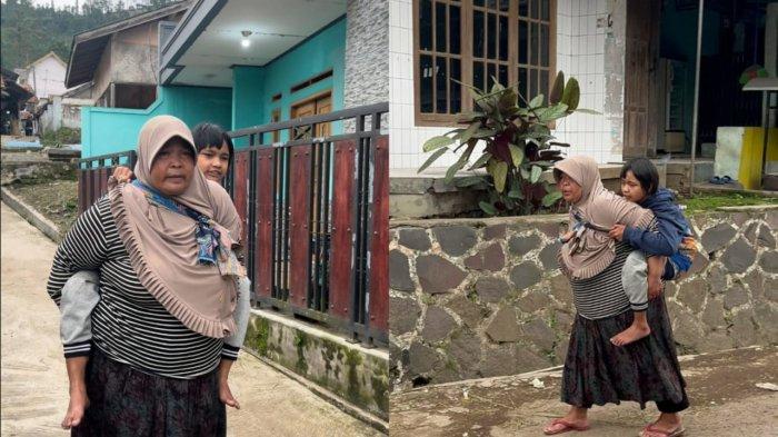 Viral, Kisah Perjuangan Asih Kerja Jadi ART Sekaligus Rawat Anaknya yang Lumpuh Otak Digendong ke Mana-mana