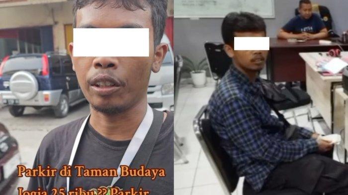 Oknum juru parkir di Taman Budaya Jogja patok tarif Rp25 Ribu, nasibnya berujung diamankan polisi