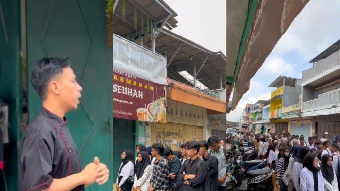 Viral, Warung Seblak di Ciamis Dilamar Ratusan Orang hingga Antre, Ternyata Omset Perhari Fantastis