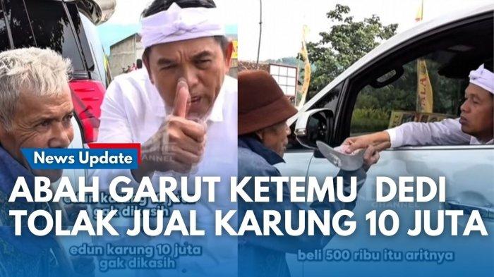 Gubernur Jabar Dedi Mulyadi bertemu seorang kakek tua di Garut yang masih bekerja keras. Hal itu terungkap lewat unggahannya di akun Instagram Dedi Mulyadi.