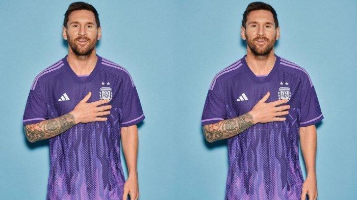 Lionel Messi Cs Bakal Menggunakan Jersey Ungu saat Away di Piala Dunia ...