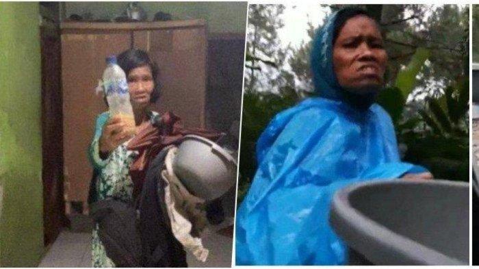 Baliah, pengemis yang viral karena ucapan 'Aa Kasihan Aa' dan sempat dijadikan parodi oleh netizen.
