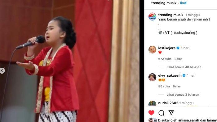 Bocah SD Asal Kuningan Lantunkan Pupuh Sunda Dipuji Lesti Kejora hingga Ratu Dangdut Elvy Sukaesih