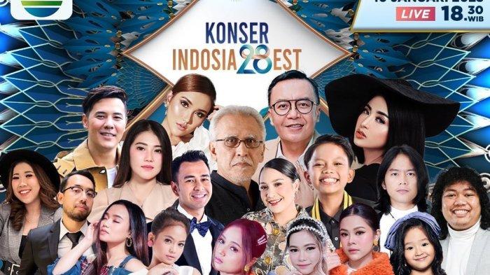 Deretan Bintang Tamu di Konser Indosia28est HUT ke-28 Indosiar, Raffi 