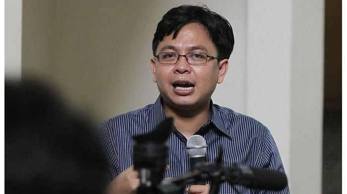 Direktur Eksekutif Indikator Politik Indonesia Burhanuddin Muhtadi, di kantor Indikator Jakarta Pusat, Selasa (13/5/2014).