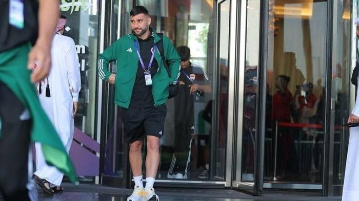 PEMAIN TIMNAS IRAK - Bek tengah Timnas Irak yang disebut segera gabung Persib Bandung, Frans Putros.