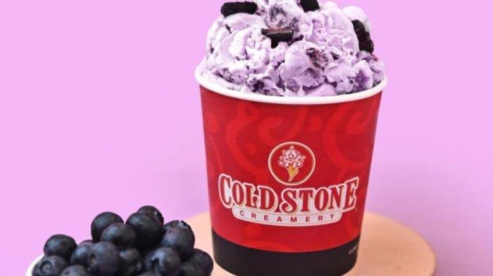 Es krim blueberry lavender- Keunikan rasa blueberry lavender ini adalah terdapat perpaduan aroma bunga lavender yang lembut dengan buah blueberry yang kuat.