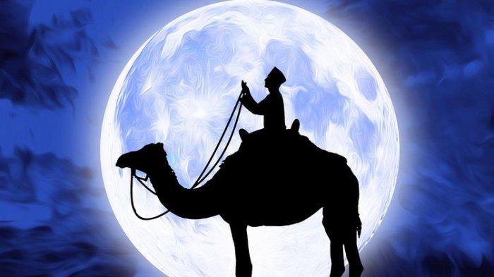 Ilustrasi malam Nisfu Syaban. Arti Malam Nisfu Syaban, Sering Diperingati Menjelang Ramadhan, Berikut Asal Usulnya