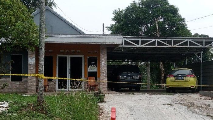Suasana sekitar TKP Kasus Pembunuhan Ibu dan Anak di Jalancagak, jelang Rekontruksi pagi ini Rabu(22/11/2023).