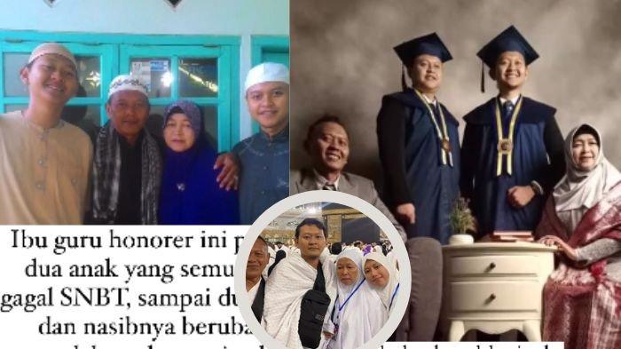 Kisah kakak beradik anak guru honorer dengan gaji Rp 500 ribu per bulan yang gagal berkali-kali masuk ITB, viral di media sosial.