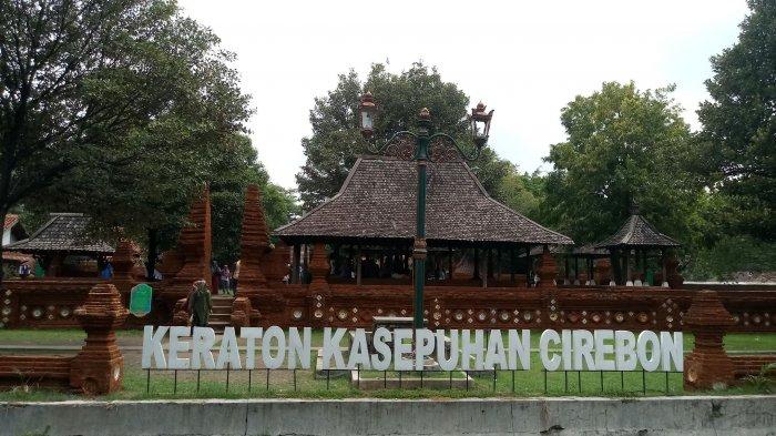 Kompleks Keraton Kasepuhan, Kecamatan Lemahwungkuk, Kota Cirebon, Sabtu (8/12/2018). (tribunjabar/ahmad imam baehaqi)