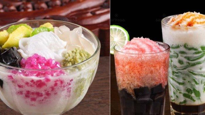 Sajian minuman khas di Sate Senayan