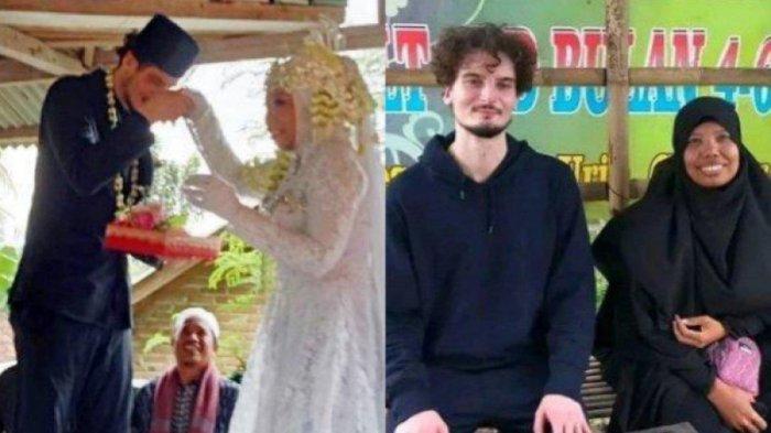 Momen pernikahan bule Belgia dan ustazah asal Lombok