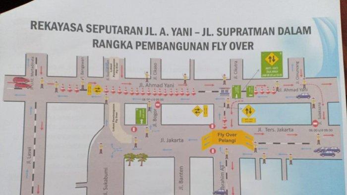 Jalan A Yani Bandung jalur utama kota