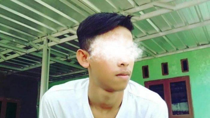 PELAKU MUTILASI - Tampang Mulyana terduga pelaku mutilasi di Kecamatan Gunung Sari, Kabupaten Serang. Minggu, (20/4/2025). Mulyana menurut pemeriksaan forensik memutilasi pacarnya dalam kondisi hidup-hidup.