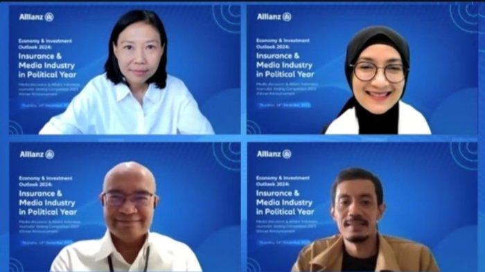 Allianz Indonesia menggelar diskusi media yang mengangkat tema “Economy and Investment Outlook 2024: Insurance & Media Industry in Political Year”.