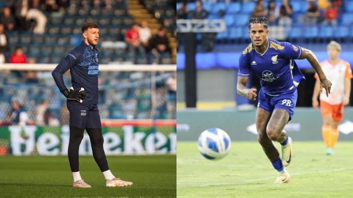PEMAIN BARU PERSIB - Kolase foto dua pemain baru Persib Bandung, Adam Przybek (kiri) dan Ramon Tanque (kanan) yang diperkenalkan pada Sabtu (28/6/2025). Dengan bergabungnya kedua pemain baru tersebut, Persib Bandung memiliki 27 pemain.