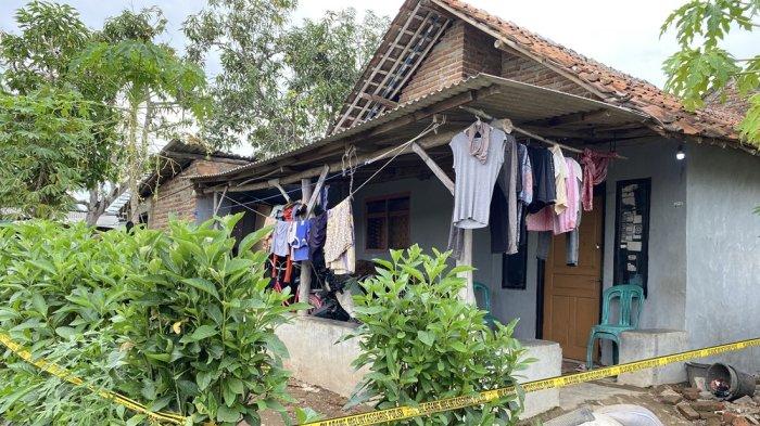 Lokasi tempat perta miras berujung maut di Desa Kebulen, Kecamatan Jatibarang, Kabupaten Indramayu, Jumat (6/12/2024)