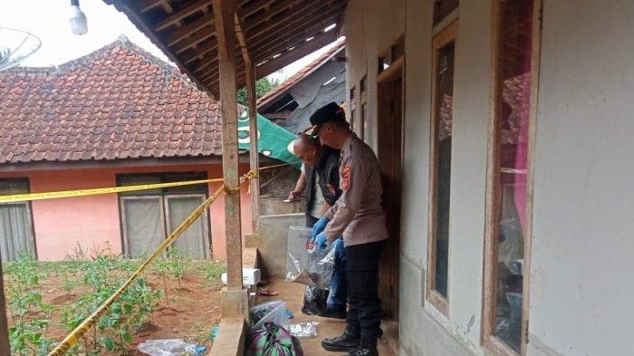 Lokasi pesta miras oplosan yang berujung 3 orang tewas di Kampung Pamegatan, Desa Peundeuy, Kecamatan Peundeuy, Kabupaten Garut, Jawa Barat.