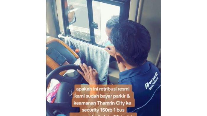 Sopir bus dipalak Rp 150 ribu