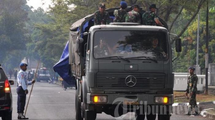 Ilustrasi truk TNI