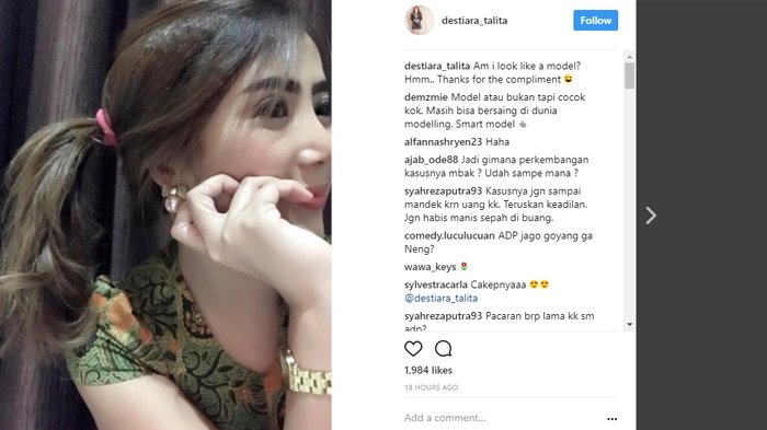 Awal Mula Wali Kota Kendari Terpilih Bisa Kenal Destiara Talita, Model