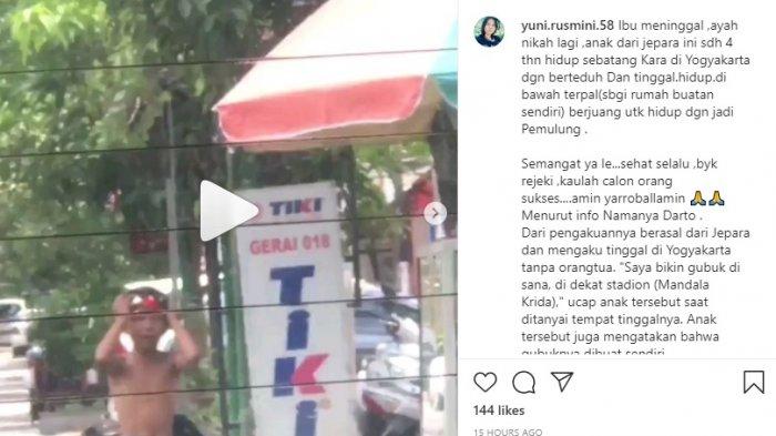 Bocah 8 tahun di Kebumen hidup sebatang kara usai ibu dan adik tewas, ayah pergi menikah lagi