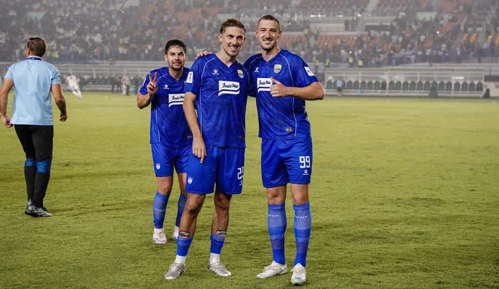 Sapu Bersih 3 Laga, Persib Makin Kokoh di Puncak Grup E ACL Two
