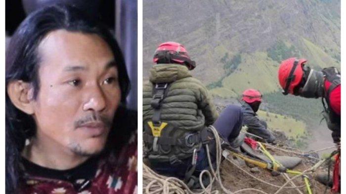 Agam Rinjani semprot pemandu Juliana Marins soal cara penyelamatan.
