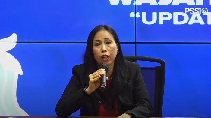 Anggota Exco PSSI, Vivin Cahyani Sungkono.