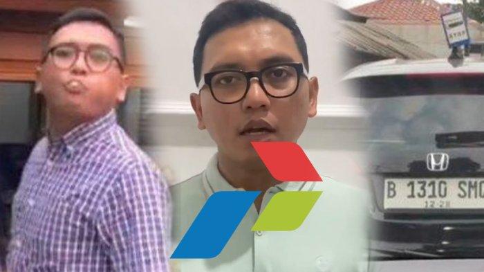 Arie Febriant pejabat PT KPI yang viral karena aksi arogant ludahi pengendara mobil di Jaksel.