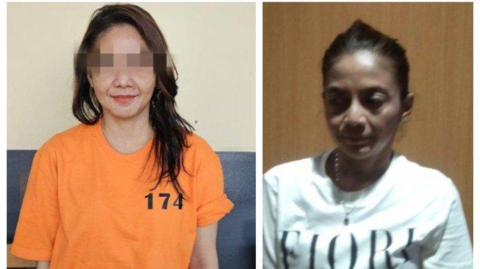 BELANJA PAKAI UANG PALSU - Mantan artis drama kolosal Sekar Arum Widara ditetapkan sebagai tersangka dan ditahan di Rutan Polres Metro Jakarta Selatan. Ia ditangkap bersama suami siri saat berbelanja uang palsu di Lippo Mall Kemang.
