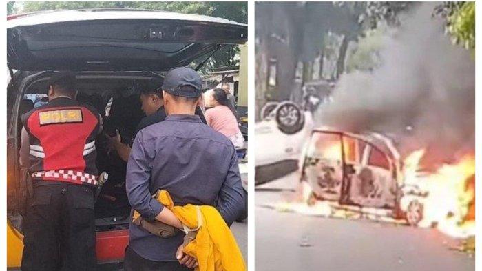 BENTROKAN DI KOTA DEPOK - Pihak kepolisian mengamankan tujuh orang yang terlibat bentrok di Jalan Raya Bogor depan gerbang RW 17 Kelurahan Sukamaju, Kecamatan Cilodong, Kota Depok, Jawa Barat pada Kamis (17/4/2025) sore dan mobil polisi dibakar massa OTK di wilayah Pondok Ranggon, Kecamatan Cimanggis, Kota Depok, Jawa Barat pada Jumat (18/4/2025).