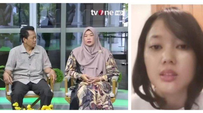 BUKTI KEDEKATAN - Hindarto dan Khodijah orangtua Atlet Taekwondo asal Kota Bandung, Jawa Barat, bernama Fidya Kamalinda dan Fidya Kamalinda. Atlet Taekwondo Fidya Kamalinda mengaku kabur gara-gara tindakan ayahnya Hindarto gara-gara penganiayaan. Hindarto beri bukti dekat sang anak.