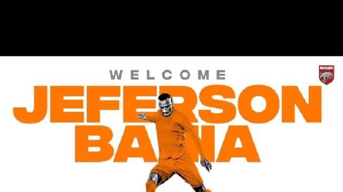 Bek anyar Borneo FC Jeferson Bahia resmi gabung ke Pesut Etam di Liga 1 2024/2025.
