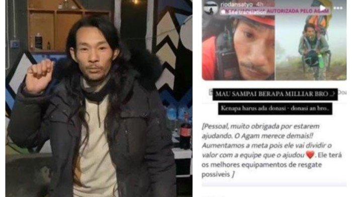 DONASI AGAM RINJANI - Abdul Haris Agam atau yang akrab disapa Agam Rinjani akhirnya muncul setelah viral evakuasi pendaki Brasil, Juliana Marins. Agam Rinjani buka suara alasannya open donasi.