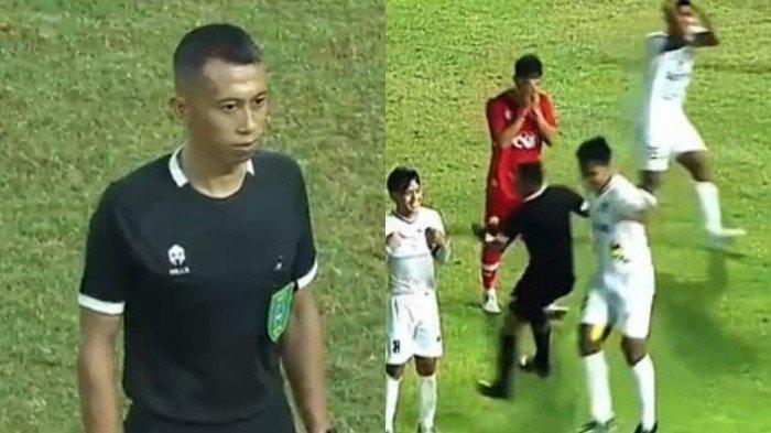 Eko Agus Sugiharto, wasit yang dibogem pemain saat memimpin laga sepak bola Aceh vs Sulawesi Tengah (Sulteng) di PON XXI Aceh-Sumut 2024.
